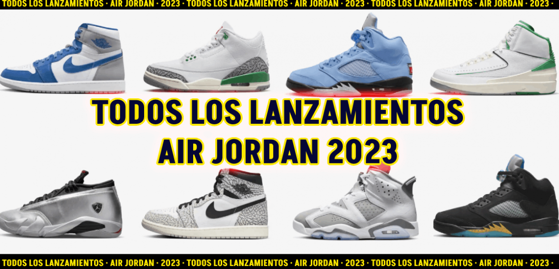 Lanzamientos Air Jordan 2023