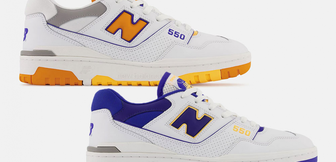 New Balance 550 “Lakers Pack”