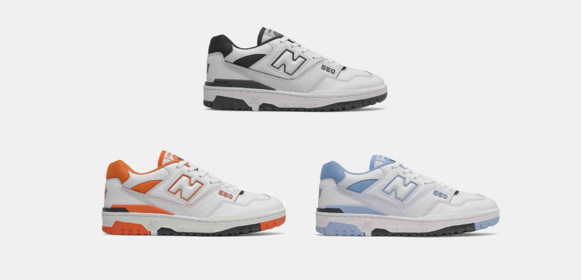 Brújula lanza Hay una tendencia 🥇 ¡VUELVEN! NEW BALANCE 550 EN NARANJA, AZUL Y NEGRO  zapatillasysneakers.com