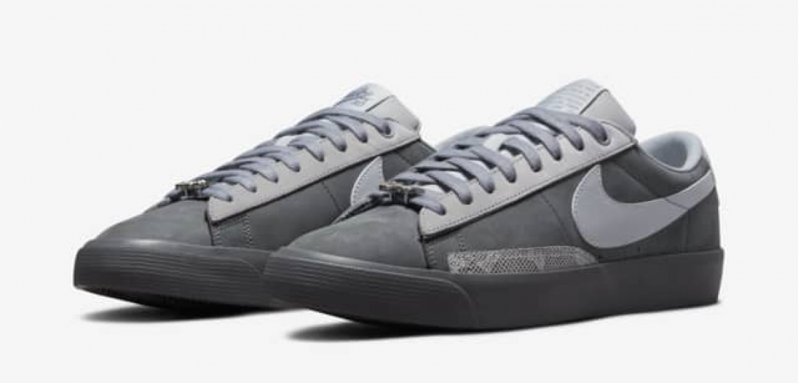 Nike sb blazer low gris new arrivals