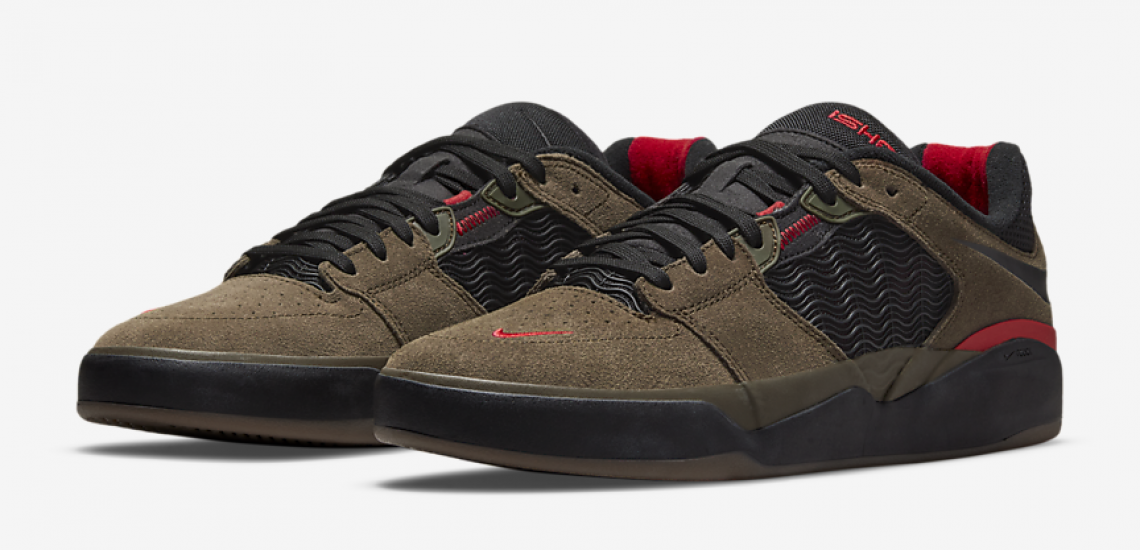 Nike SB Ishod Wair Light Olive Black skatebording