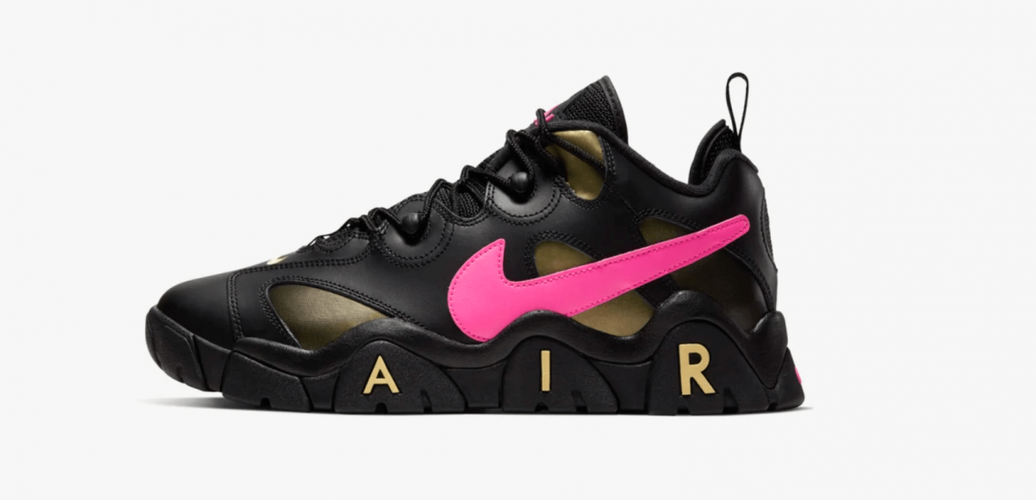 AIR BARRAGE Pink Blast/ Infinite Gold 2020 zapatillasysneakers.com