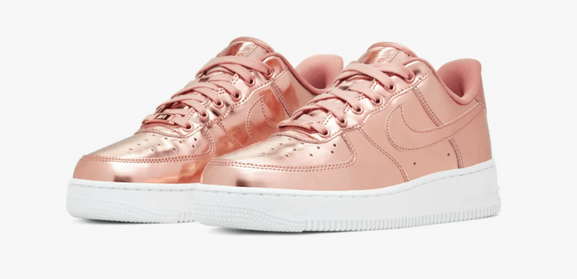 Nike Air Force 1 METALLIC BRONZE MUJER zapatillasysneakers