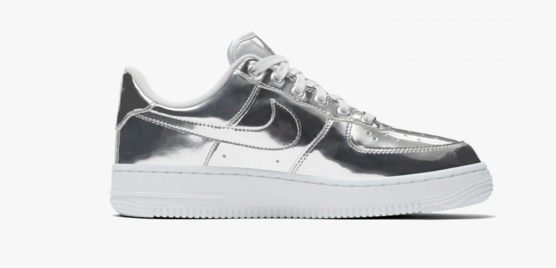 Air Force 1 Chrome ¡AF1 color PLATA! |