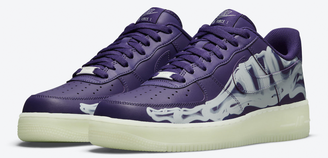 ? HALLOWEEN CON ESTILO: AIR FORCE 1 SKELETON 