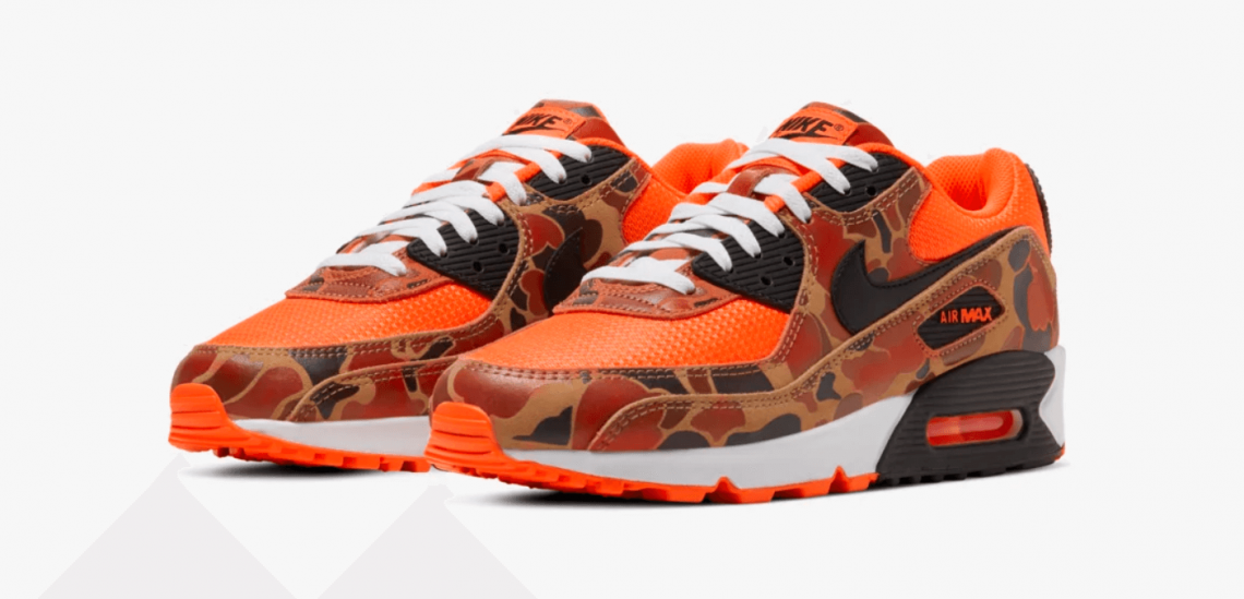 Nike Air Max 90 Orange Duck Camo 2020 Nike Air Max 90 Orange Duck Camo 2020