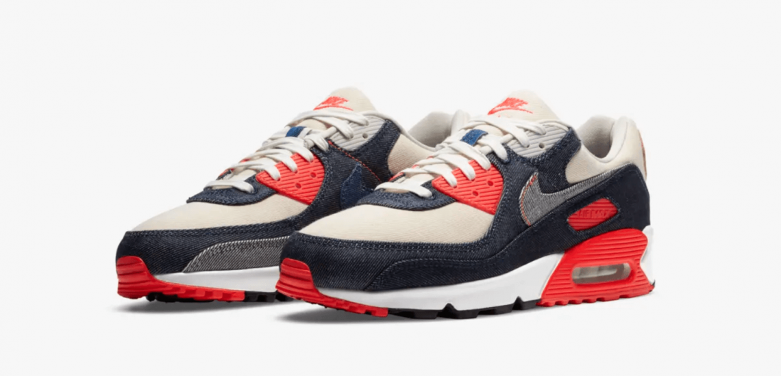 Nike Air Max 90 x DENHAM Infrared 2020