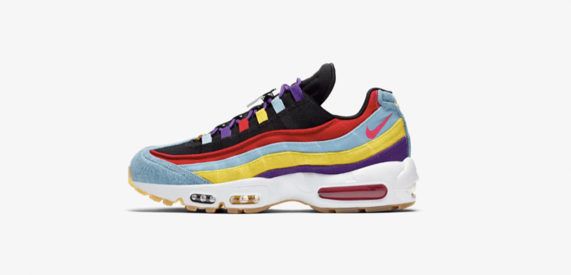 Air Max 95 Psychic Blue Chrome Yellow