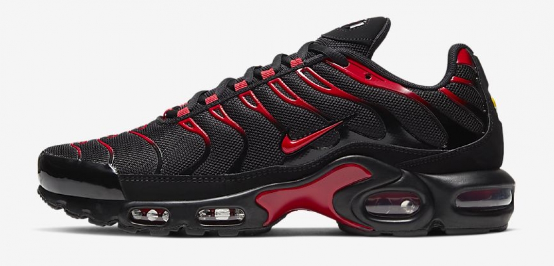 nike tn negras y rojas