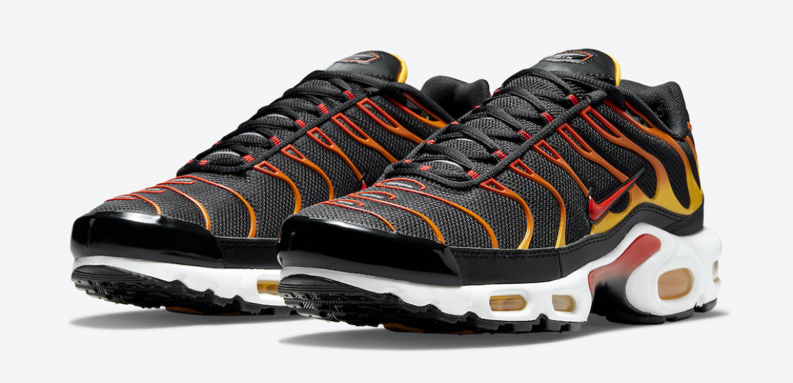 COLORWAY INVERTIDO EN LAS NIKE AIR MAX PLUS SUNSET zapatillasysneakers