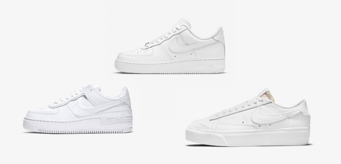 🥇 ZAPATILLAS NIKE CLÁSICAS COLOR BLANCO