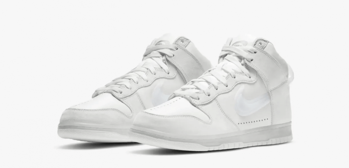 Nike Dunk High x Slam Jam Clear White 2020