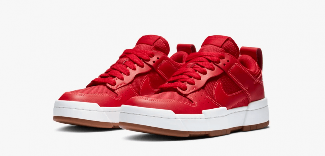 Nike Dunk Low Disrupt University Red 2020 