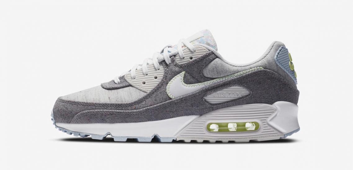 Nike Air Max 90 recicladas de la colección Nike Sportwear Recycled Canvas Pack 2020 Nike Air Max 90 recicladas de la colección Nike Sportwear Recycled Canvas Pack 2020