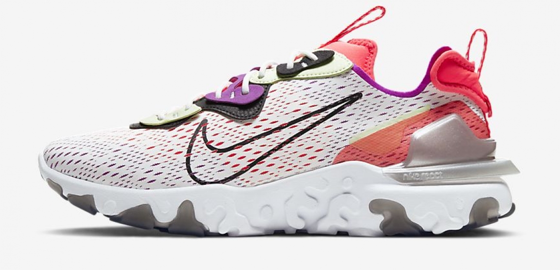 Nike React Vision Carmesí Nike React Vision Carmesí