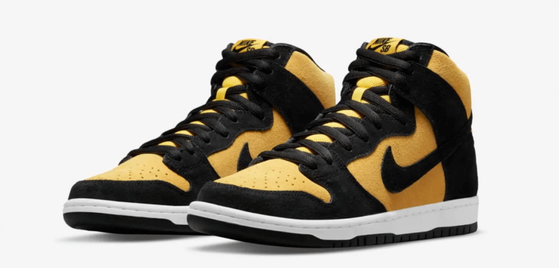 Nike SB Dunk High Pro Maize and Blank 2021 Nike SB Dunk High Pro Maize and Blank 2021