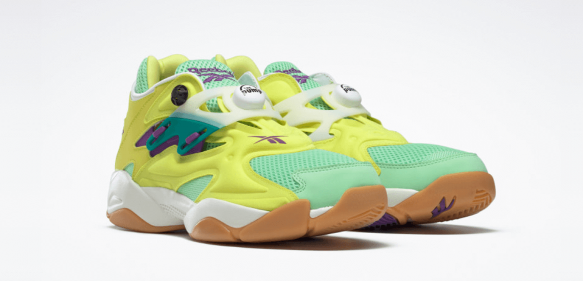 Reebok pump mujer amarillo 2025
