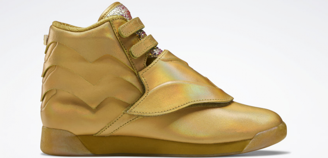 REEBOK FREESTYLE HI WONDER WOMAN TOP TOP