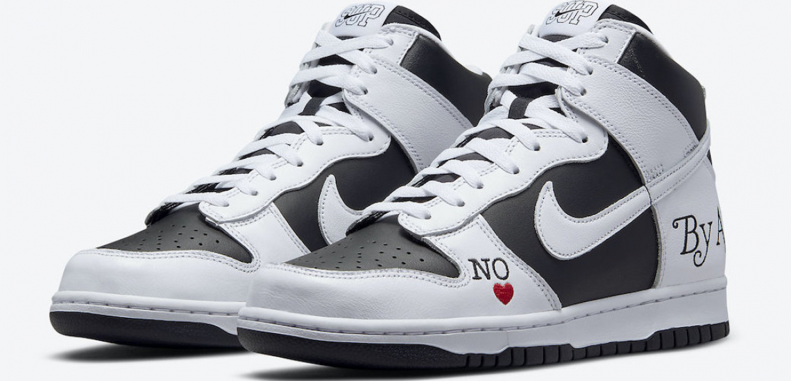 Supreme x Nike SB Dunk High “By Any Means”
