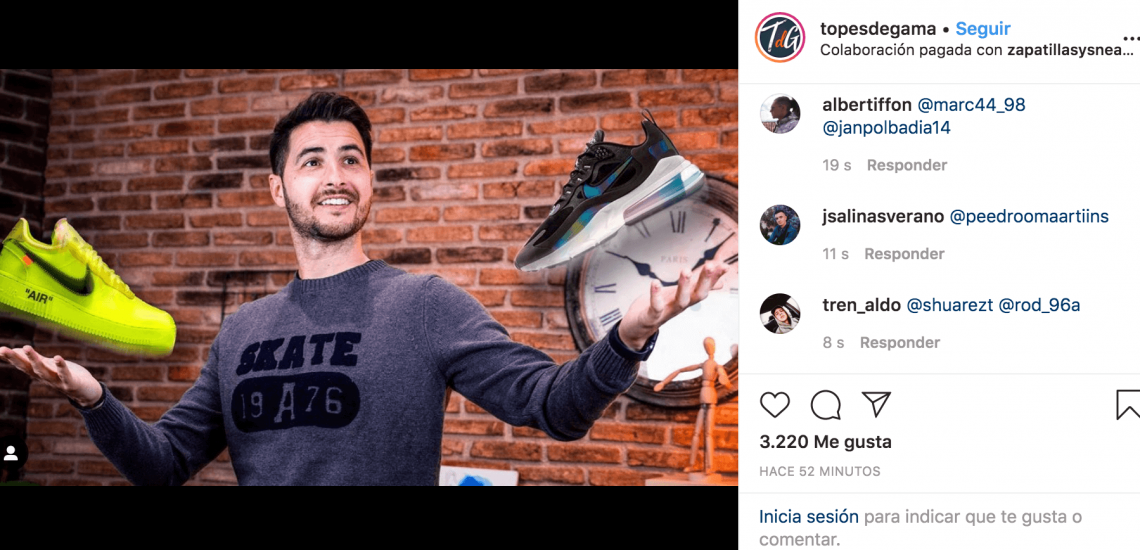 Topes de Gama sorteo con Zapatillas y Sneakers Topes de Gama sorteo con Zapatillas y Sneakers