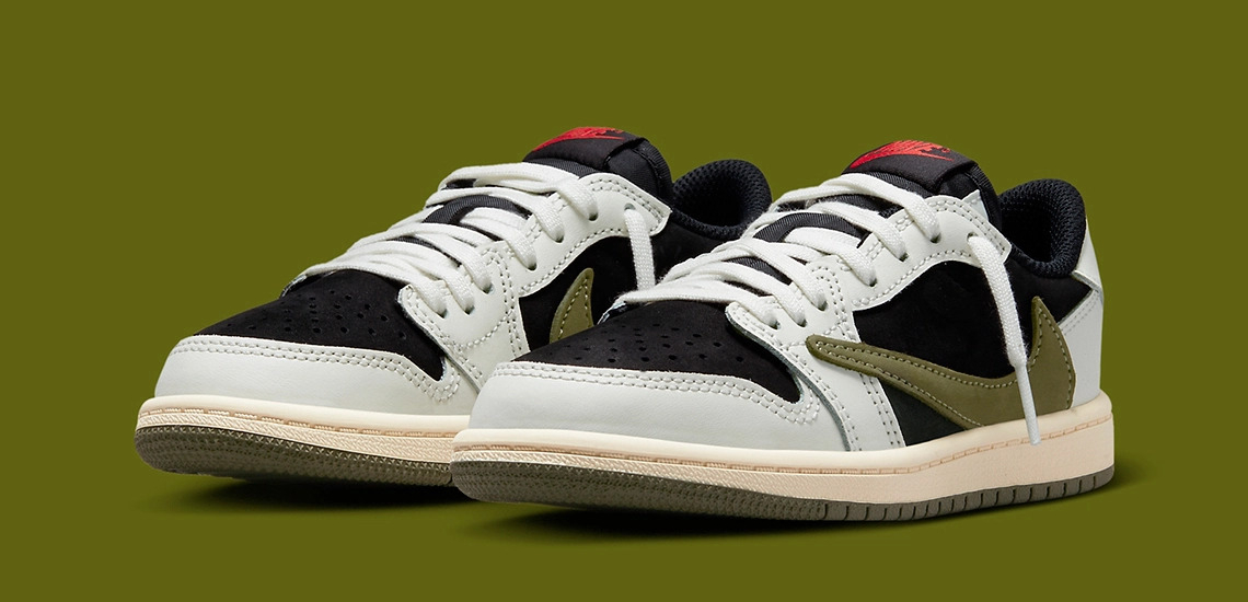 Travis Scott x Air Jordan 1 Low OG "Olive" 
