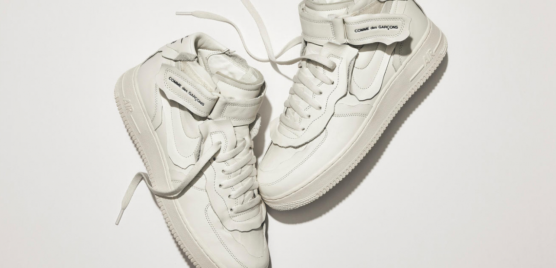 sneakers Nike Air Force 1 Mid x Comme des Garçons 2020