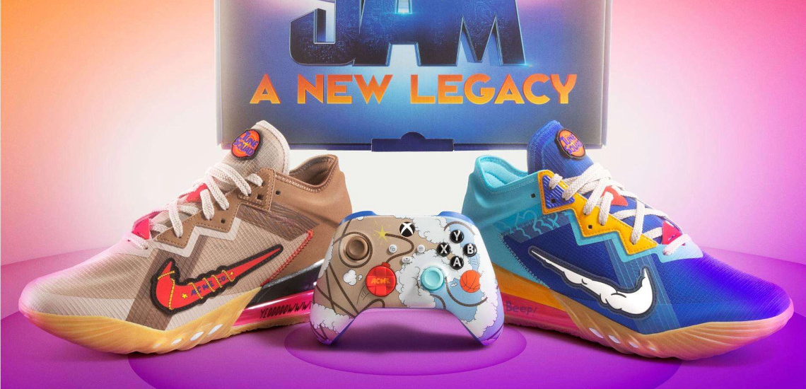 Xbox-Nike-Lebron 18 Low Space Jam