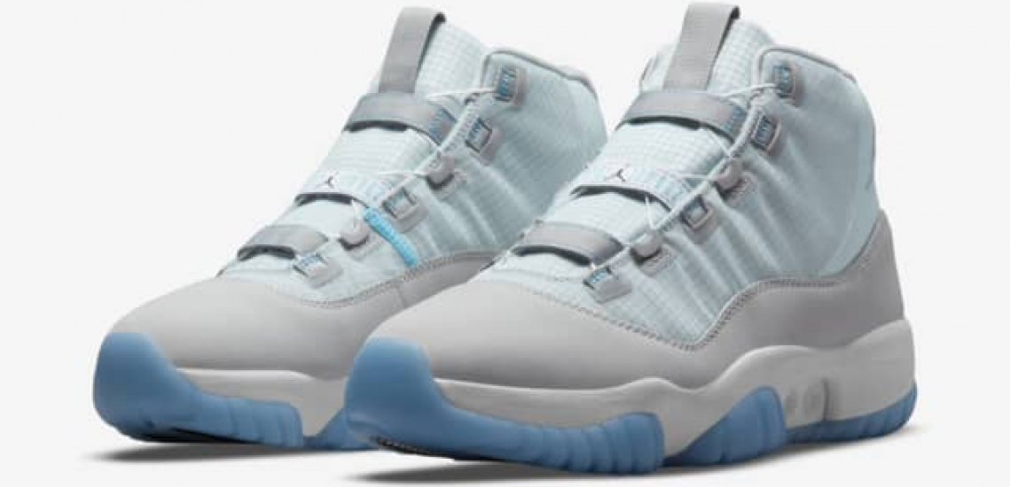 zapatillas Air Jordan 11 Adapt Dark Powder Blue 2021