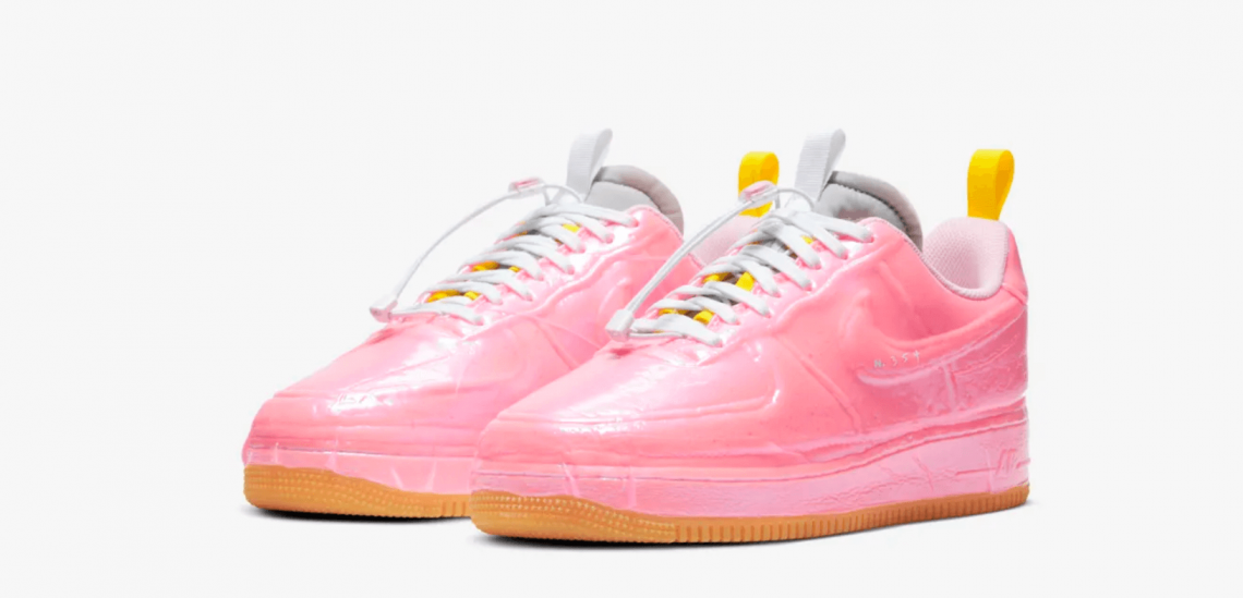 NIKE Air Force 1 Experimental RACER PINK SUPER TOP zapatillasysneakers