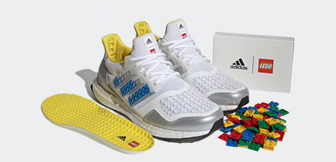 Adidas Ultraboost DNA x LEGO Plates 2021 piezas lego