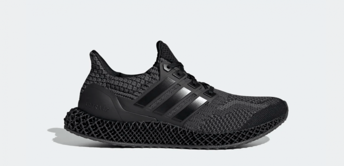 zapatillas Adidas Ultra 4D 5 color negro 2020