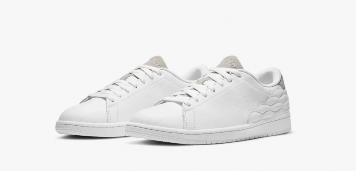 zapatillas Air Jordan 1 Centre Court White on  White 2020