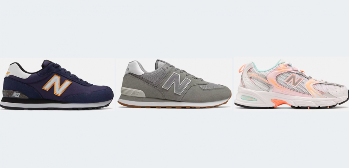 🥇 3 SILUETAS DE NEW BALANCE DESCUENTO EN LAS REBAJAS DE ENERO