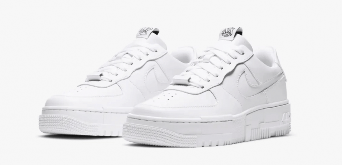 NIKE Air Force 1 PIXEL White blanco TOP TOP