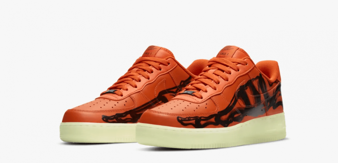 Air force 1 skeleton store