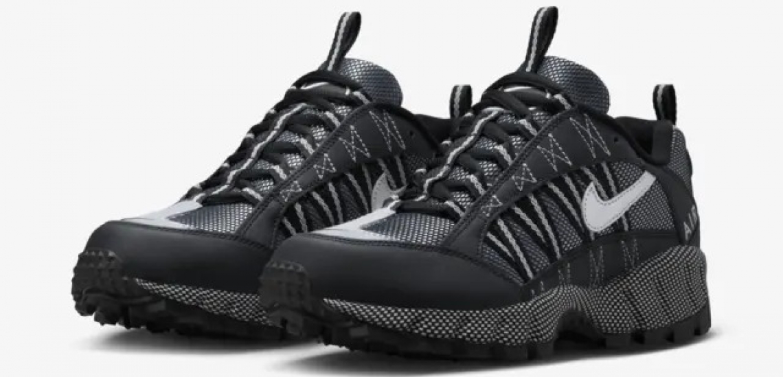 Nike Air Humara Black and Metallic Silver