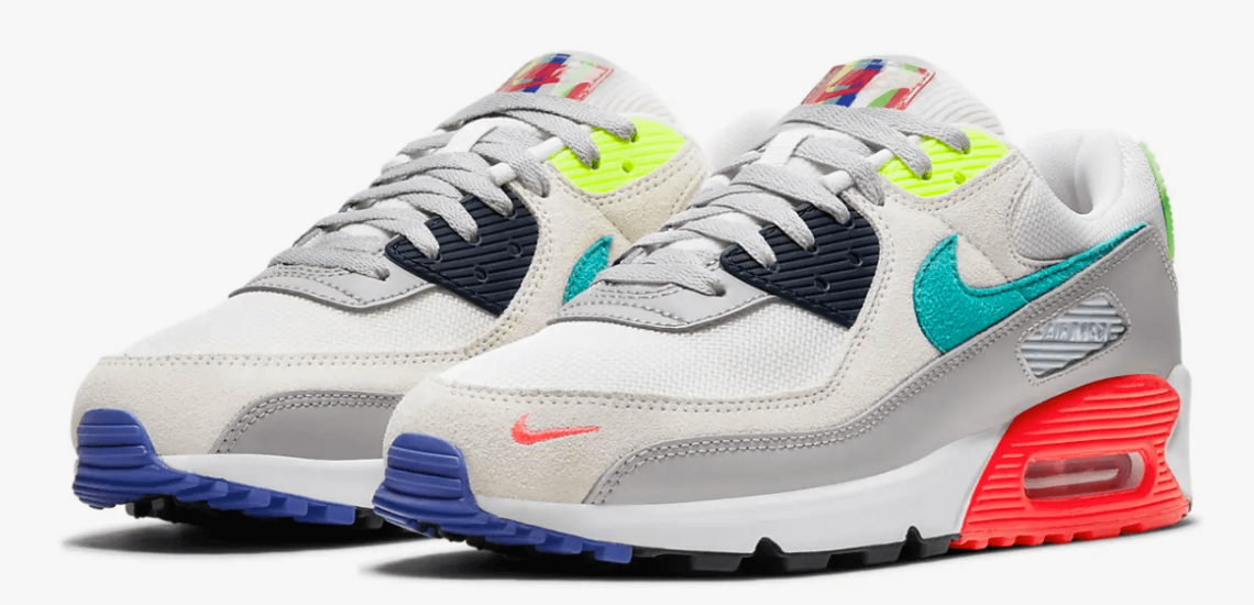 🥇Nike Air Max 90 EOI (EVOLUTION OF ICONS) 2021 ... روج موف