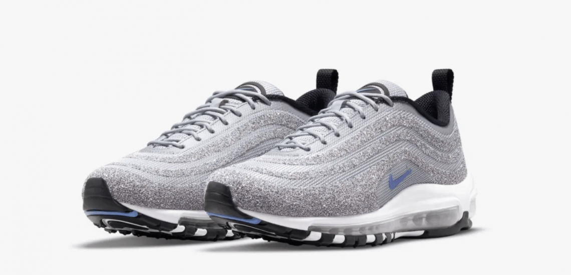zapatillas Nike Air Max 97 Swarovski® Polar Blue con cristales 2021 zapatillas Nike Air Max 97 Swarovski® Polar Blue con cristales 2021