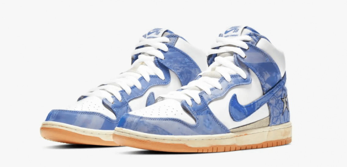 zapatillas Nike SB Dunk High x Company Carpet Royal Pulse 2021