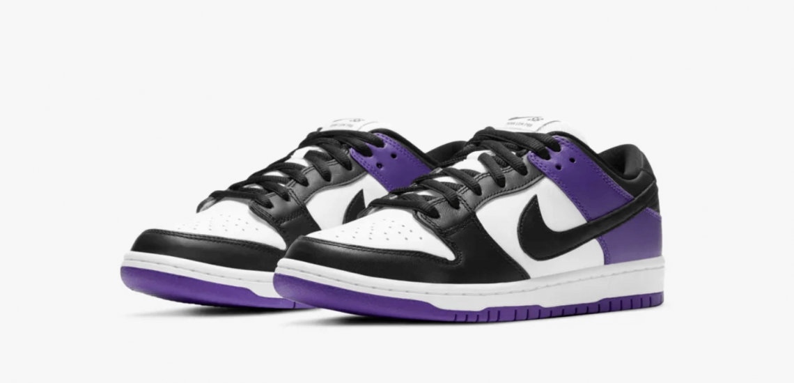 sneakers trainers Nike SB Dunk Low pro Court Purple 2021