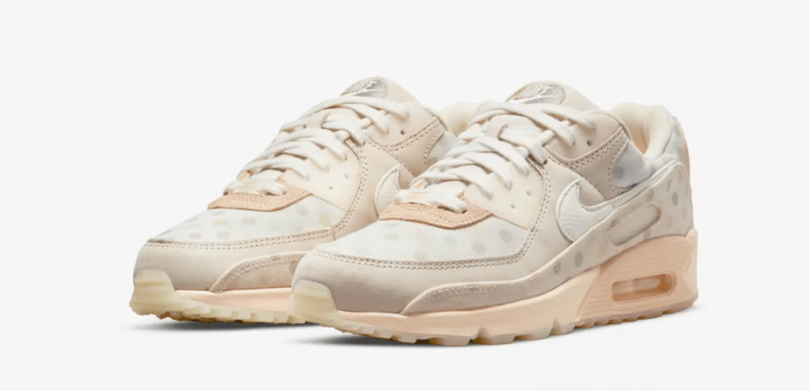 Nike Air Max 90 Shimmer Polka y White Polka 2021