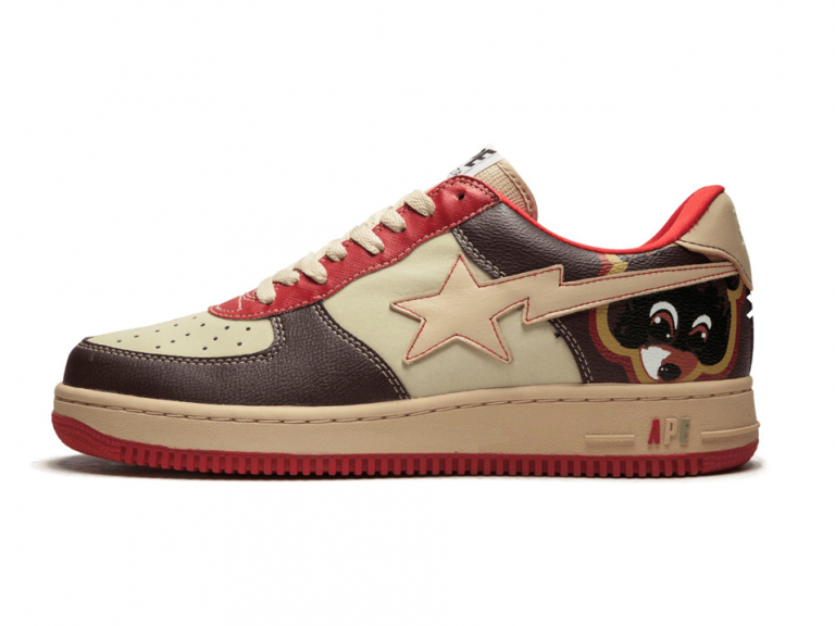A Bathing Ape Brown Sta