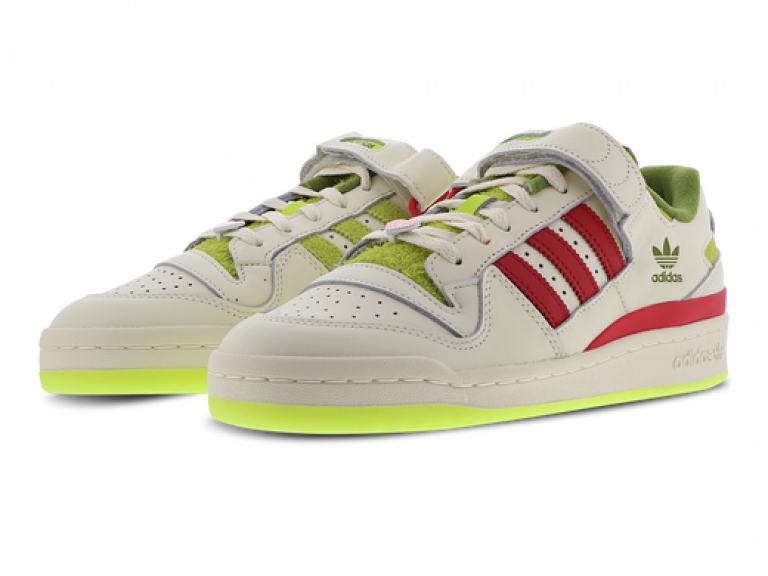 adidas The Grinch Forum Low Foot Locker