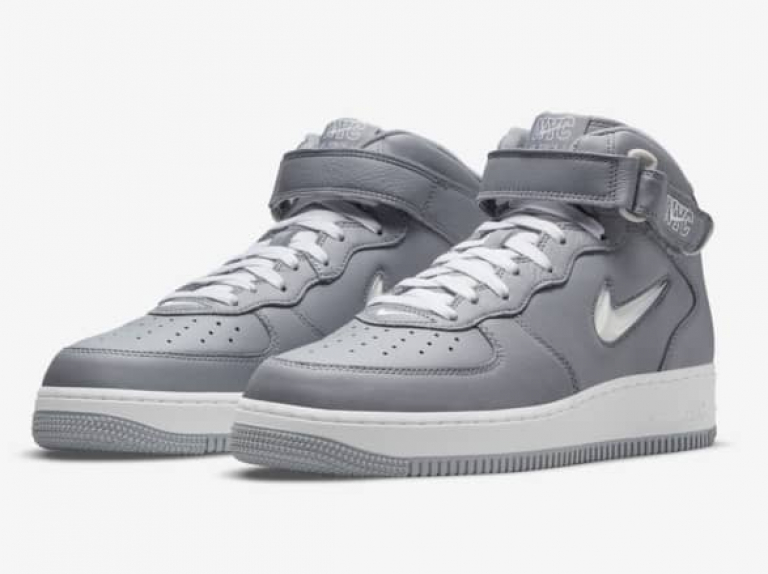 zapatillas Air Force 1 Mid Jewel NYC Cool Grey 2021