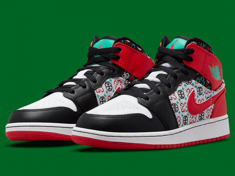 zapatillas Air Jordan 1 Mid “Ugly Christmas Sweater” 2021