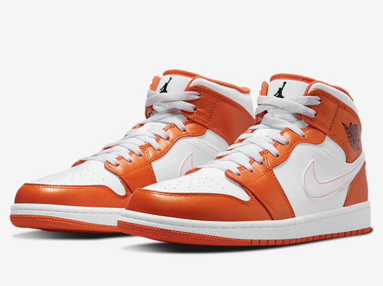 Air Jordan 1 Mid ‘electro orange’ 2021