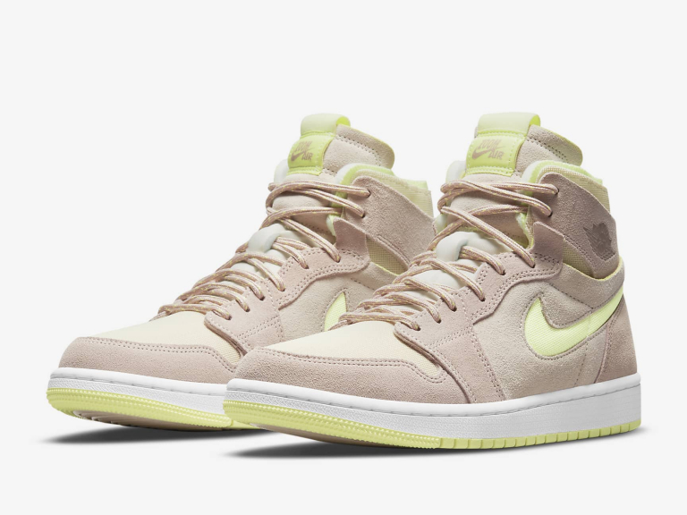 zapatillas Jordan 1 High Zoom CMFT Lemon 2021