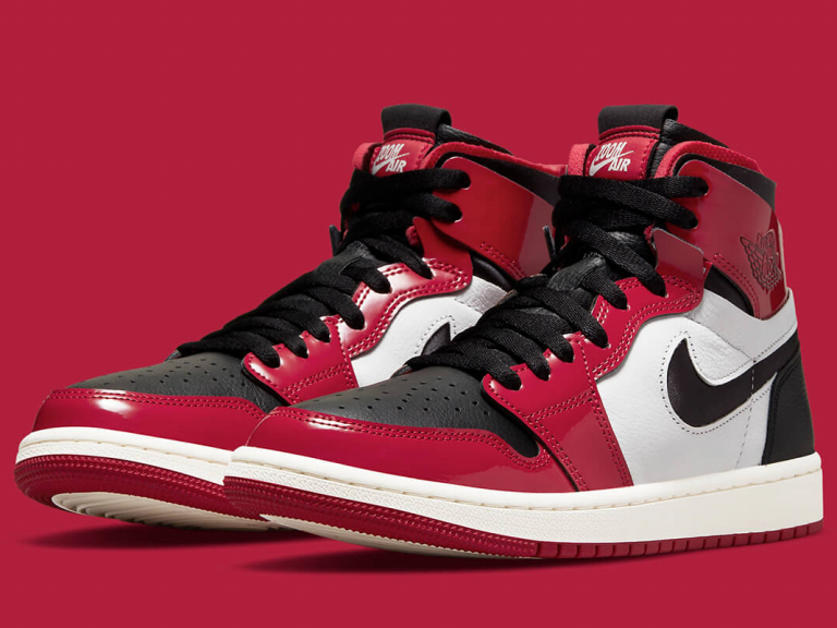 Air Jordan 1 Zoom CMFT “Patent Red” 2022