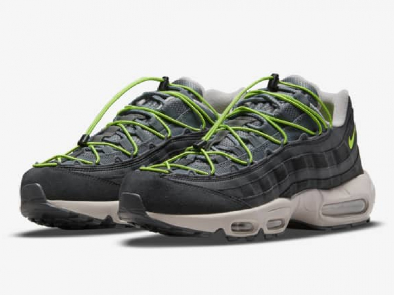 zapatillas Nike Air Max 95 Off Noir and Volt 2021