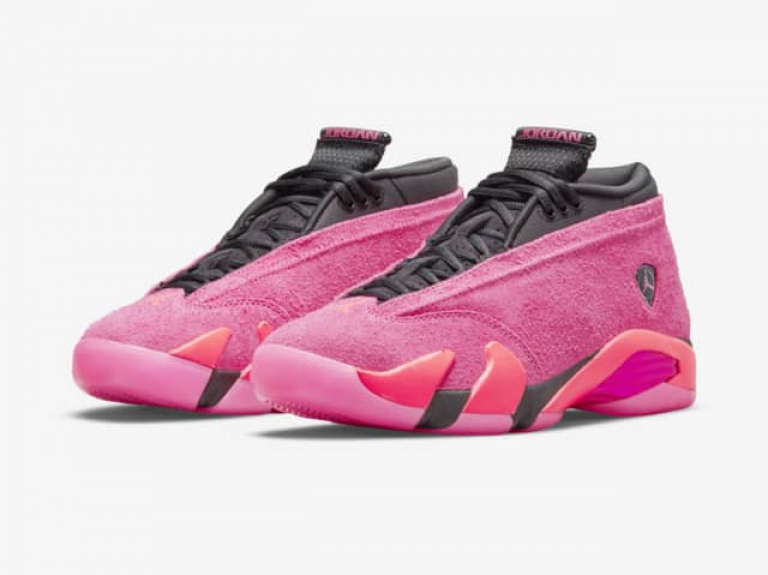 Air Jordan 14 Low para mujer Shocking Pink